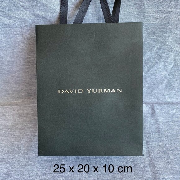 David Yurman Shopping Bag + 3 Receipt Envelopes - Picture 2 of 4